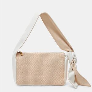 Dolce Vita Louise Raffia Shoulder Bag